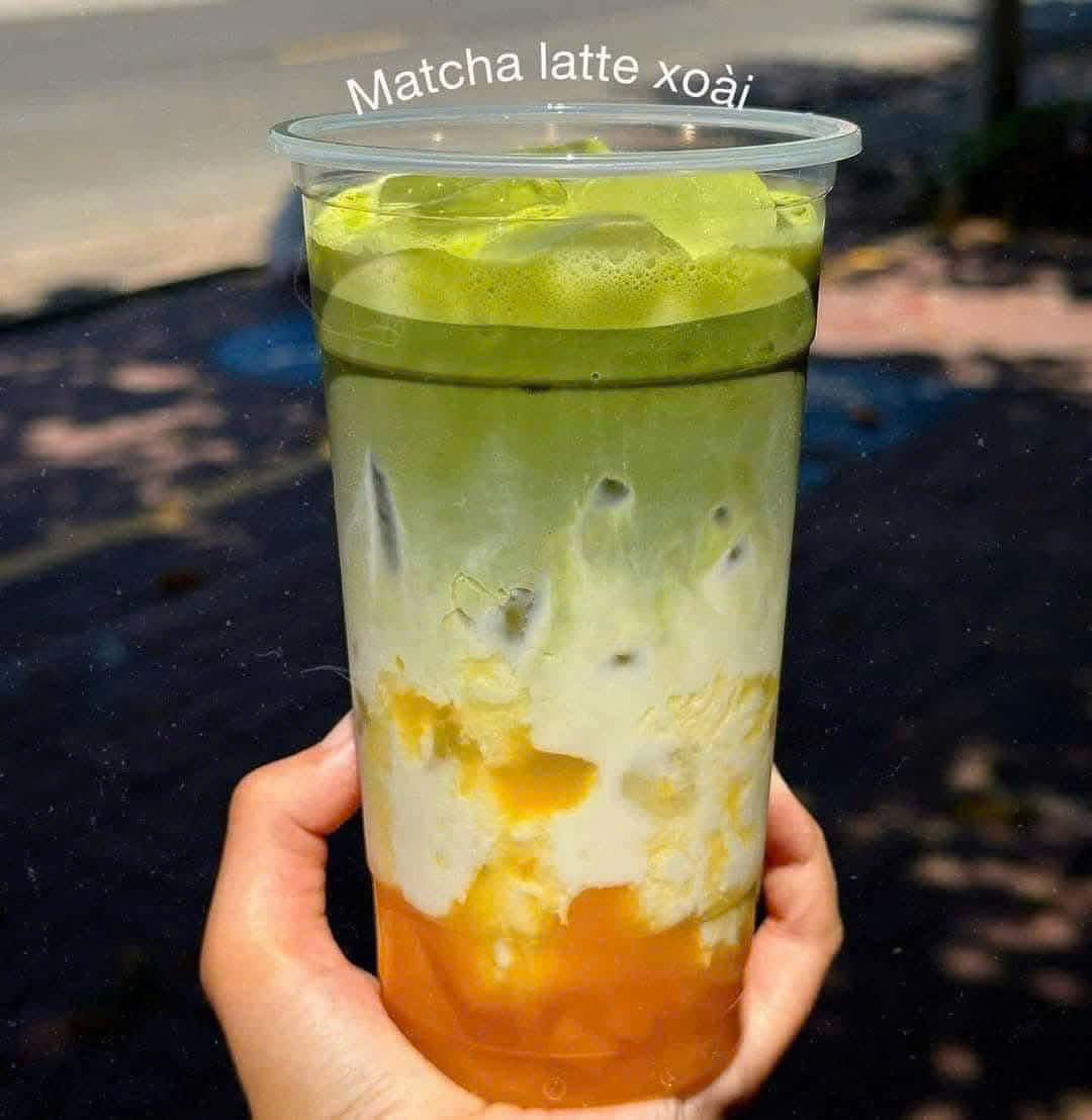 Matcha Latte Xoài